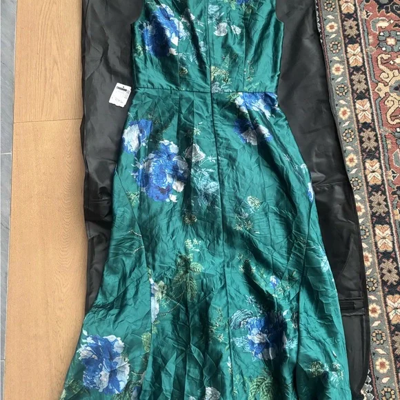 Erdem Floral Green Dress - Picture 4 of 5